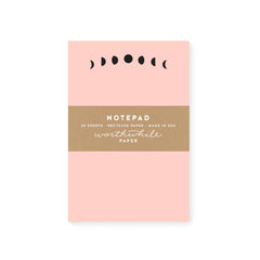 Worthwhile - Moon Phases Notepad - Pink