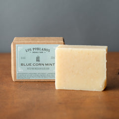 Los Poblanos - Blue Corn Mint Bar Soap