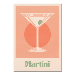Cai & Jo - Martini Print (8.25" x 11.75")