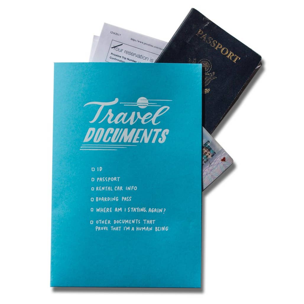 Ladyfingers - Travel Documents Folder