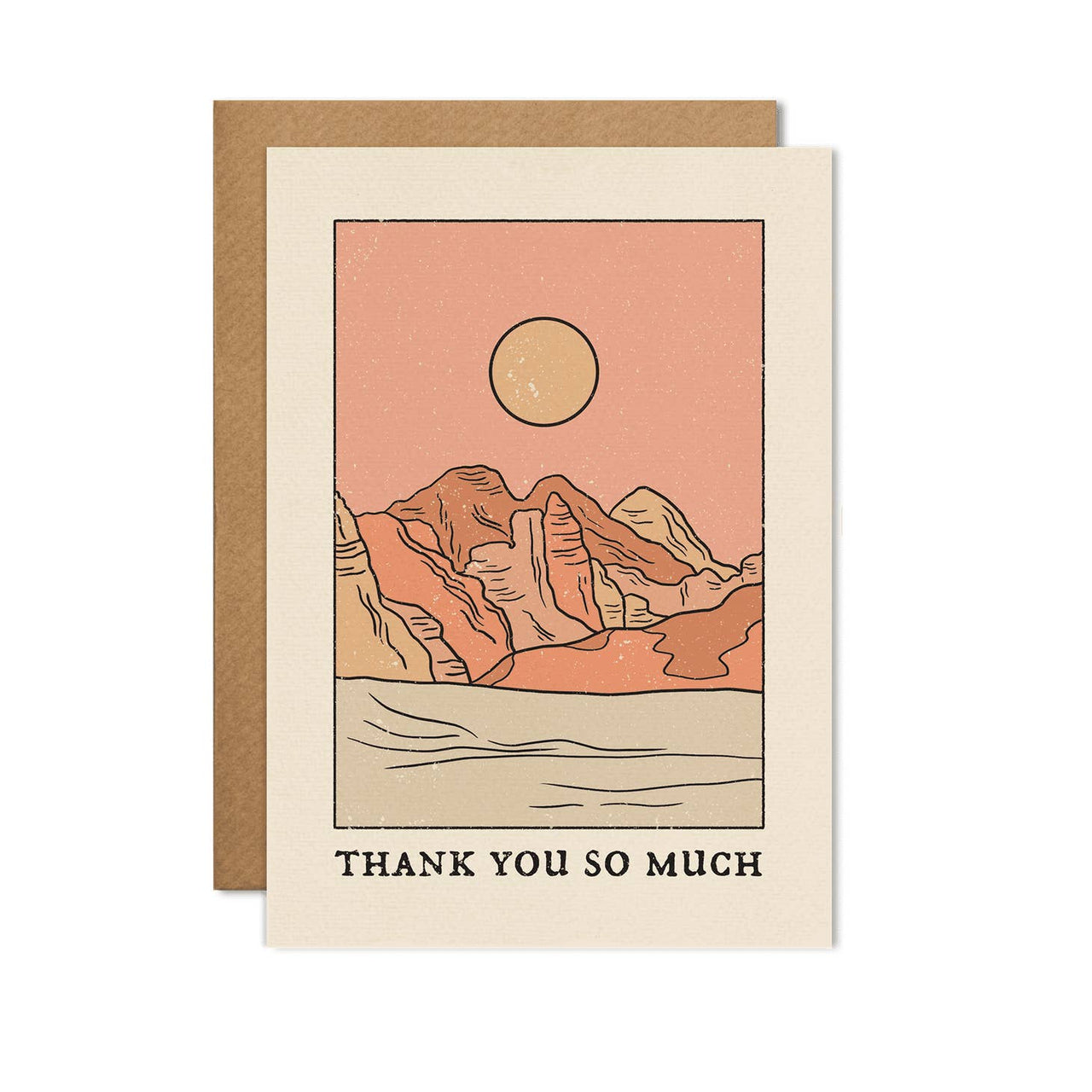 Cai & Jo - Thank You So Much Greeting Card
