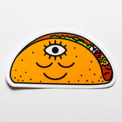 Wokeface - Taco Sticker