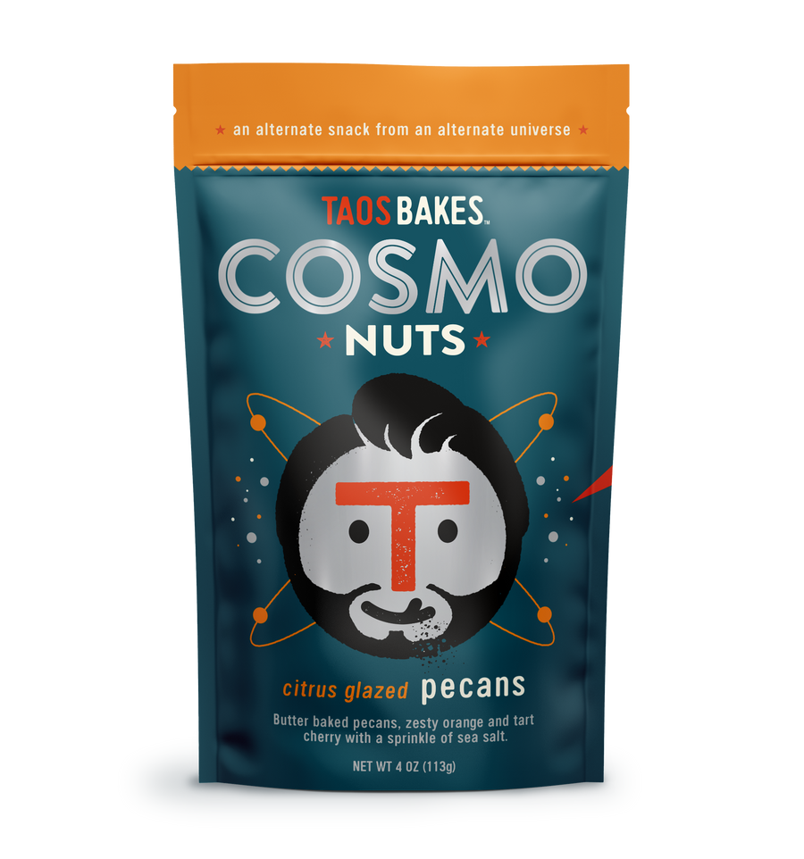Taos Bakes - Cosmo Nuts Citrus Glazed Pecans (4 oz)