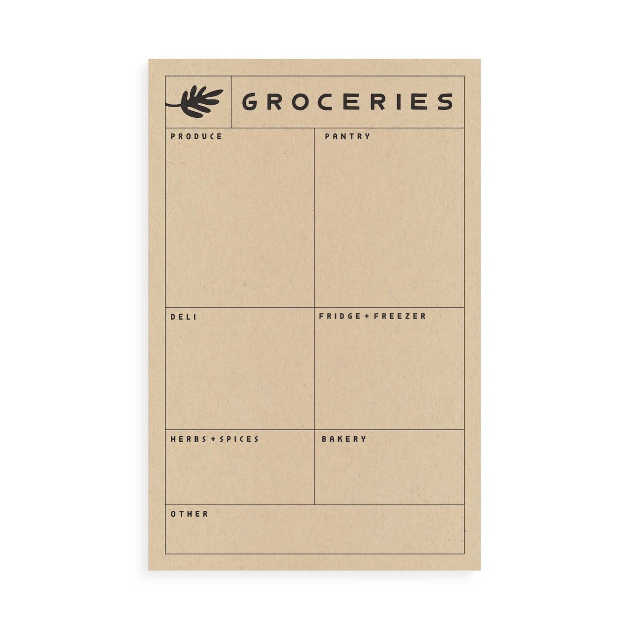 Worthwhile - Groceries Notepad