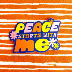 Free Period - Peace Starts With Me Sticker