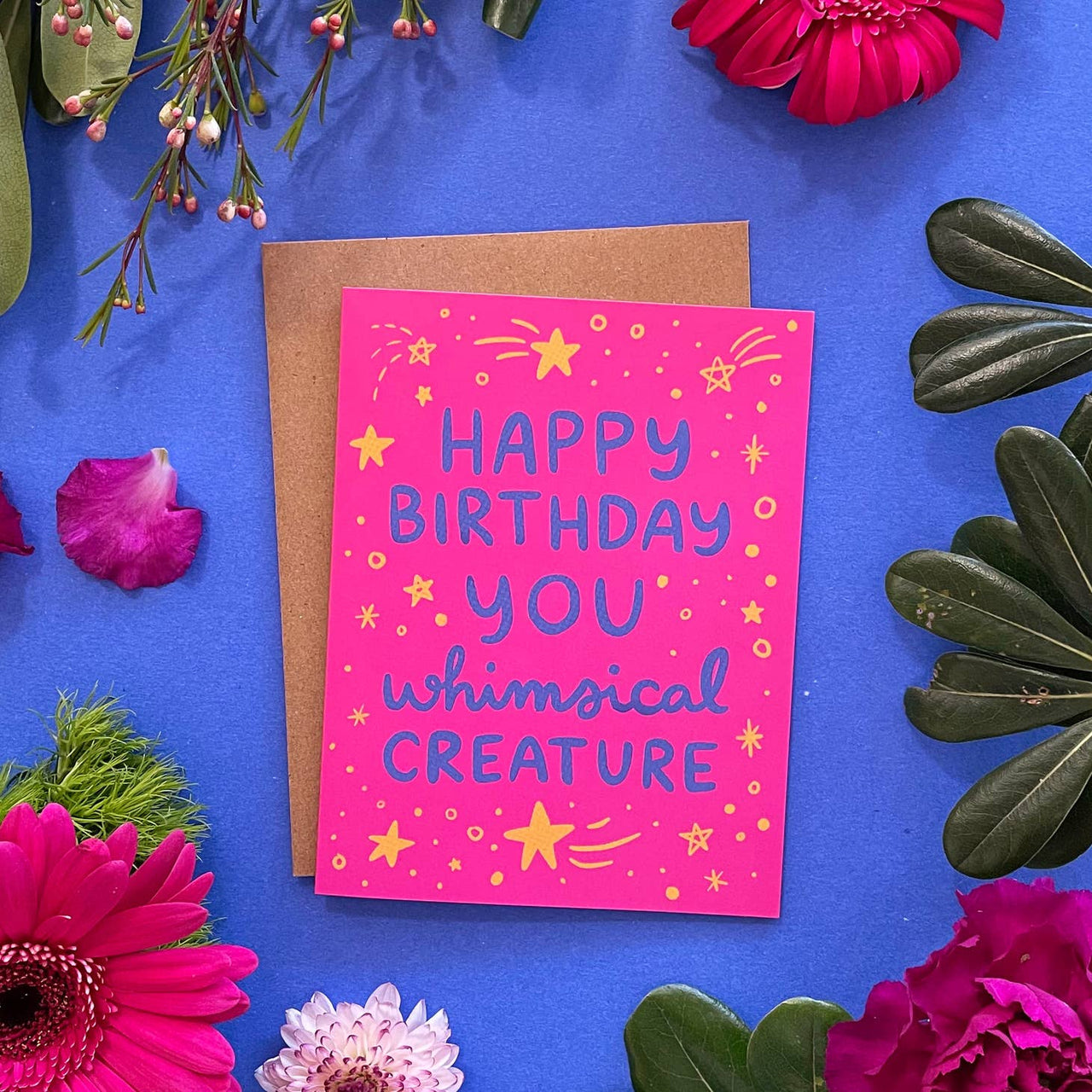 Abbie Ren - Happy Birthday You Whimsical Creature Greeting Card