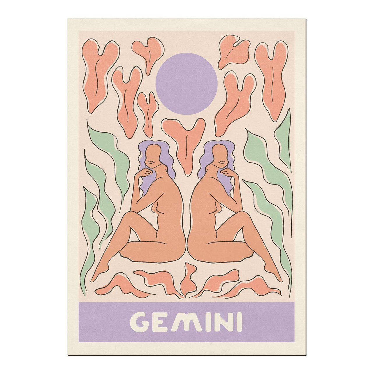 Cai & Jo - Gemini Print (8.25" x 11.75")