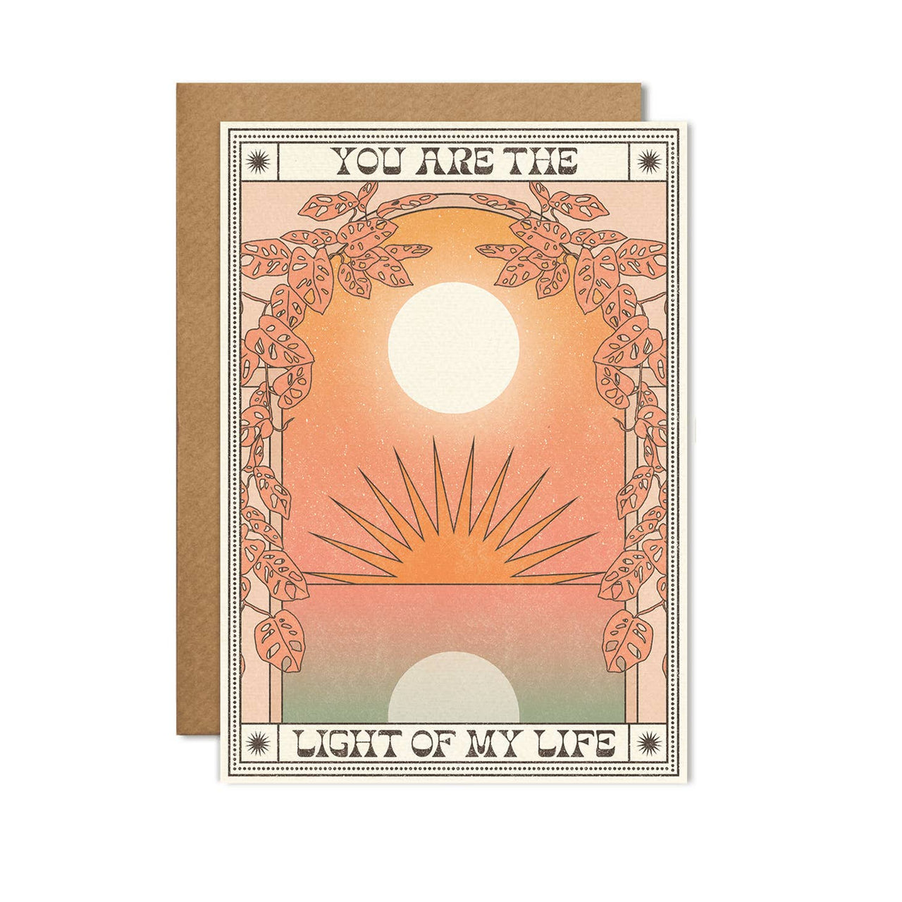 Cai & Jo - You Are the Light of My Life Greeting Card