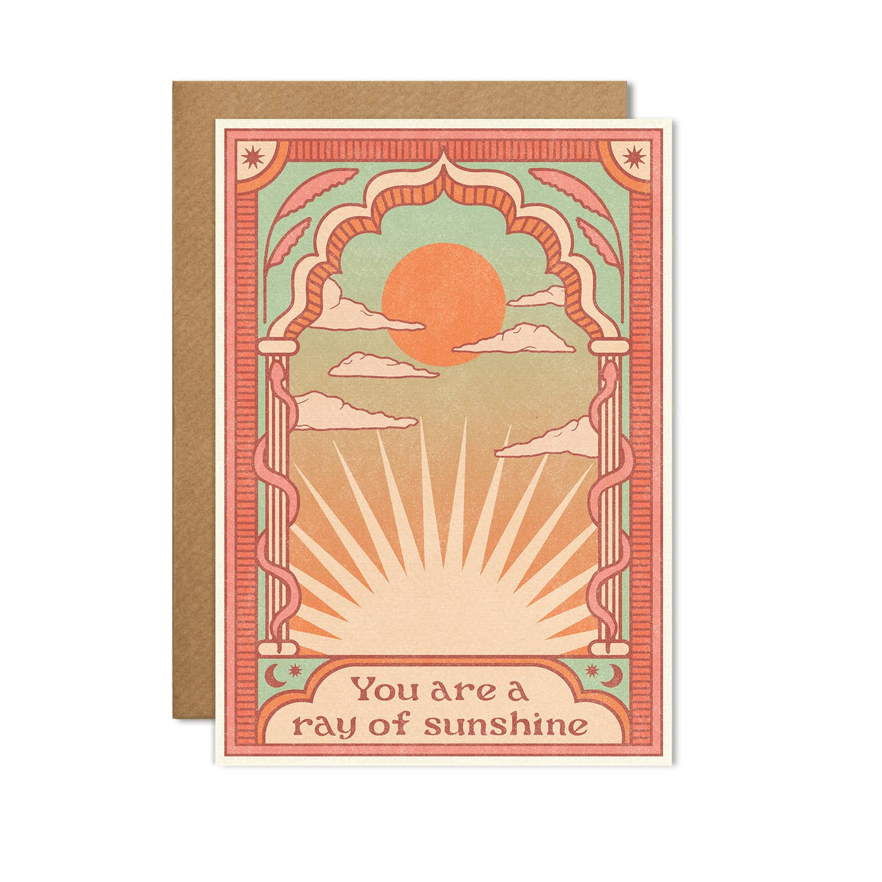 Cai & Jo - You Are a Ray of Sunshine Greeting Card