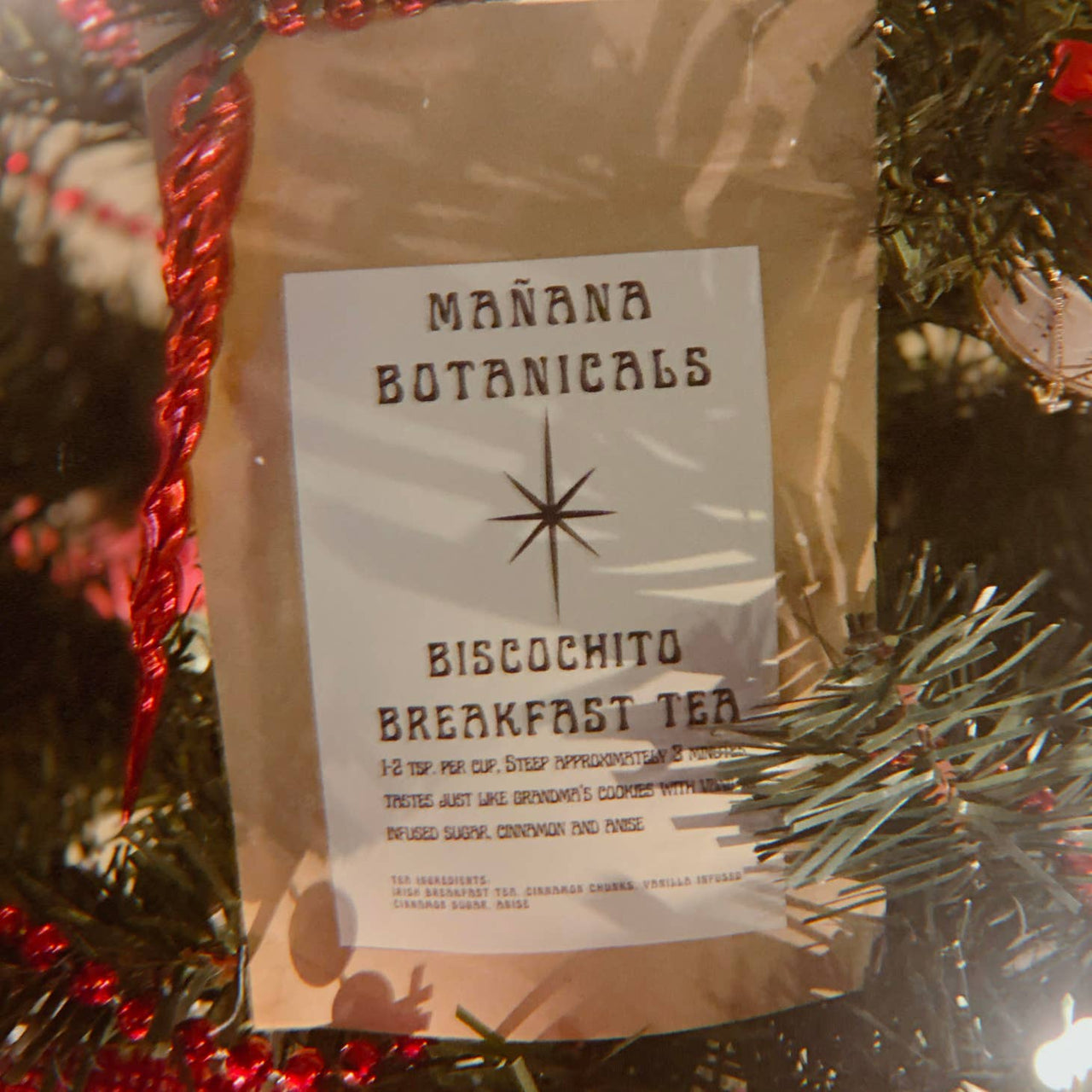 Manana Botanicals - Biscochito Breakfast Tea (1.5 oz)