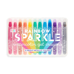 Ooly - Rainbow Sparkle Water Color Gel Crayons (12-pack)