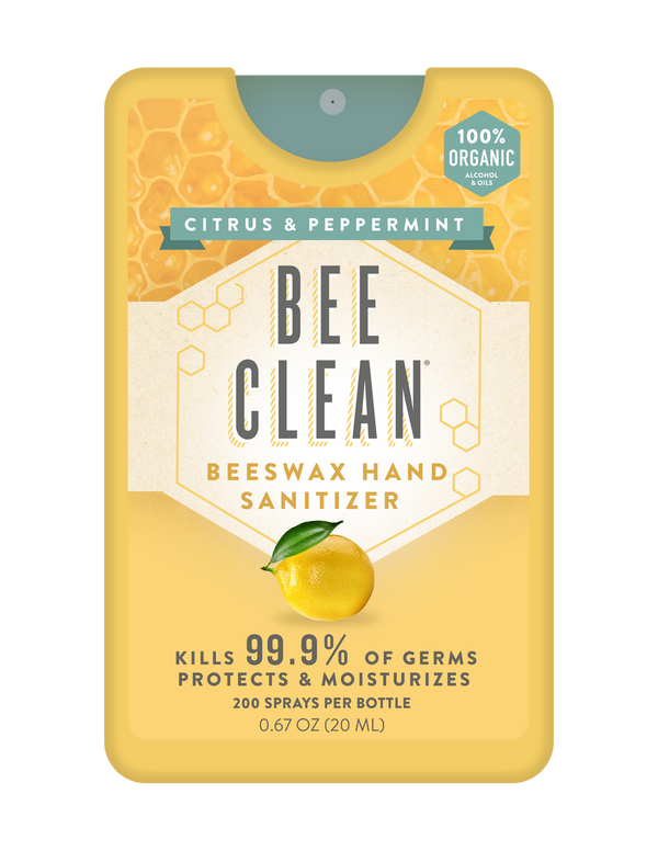 Bee Clean - Hand Sanitizer - Citrus & Peppermint