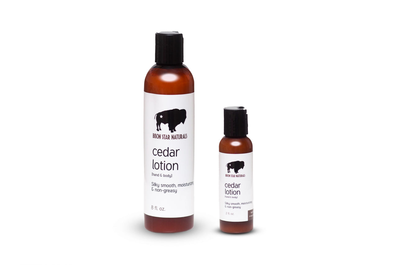 Bison Star - Cedar Lotion (8 oz)