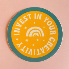 Allison Jones Hunt - Invest in Your Creativity Sticker