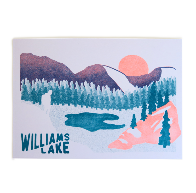 Off Grid - Williams Lake Postcard