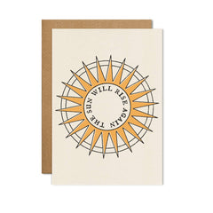 Cai & Jo - The Sun Will Rise Again Greeting Card