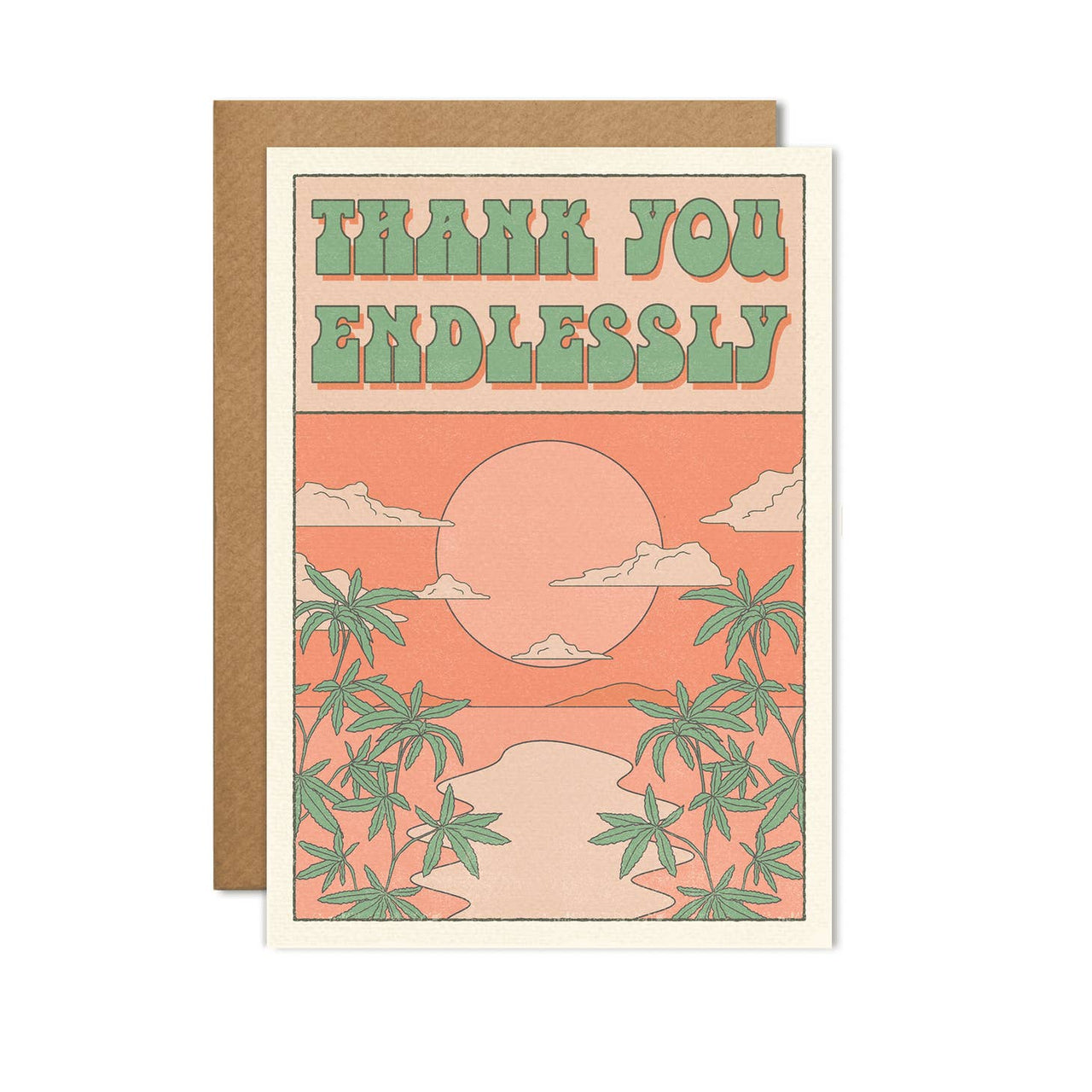 Cai & Jo - Thank You Endlessley Greeting Card