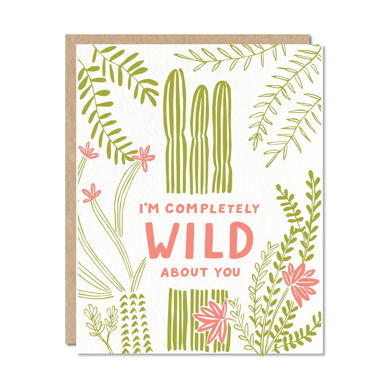 Odd Daughter - I'm Completely Wild About You Greeting Card