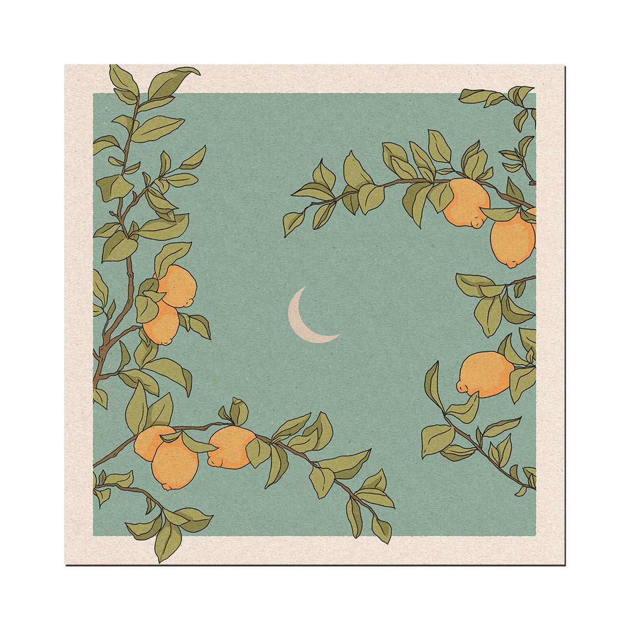 Cai & Jo - Lemon Tree Print (12" x 12")