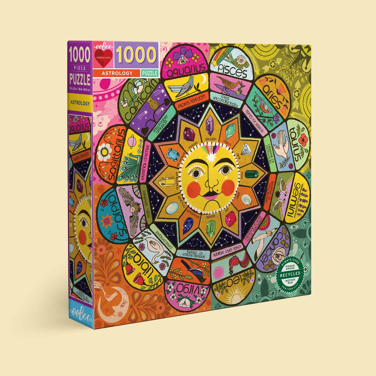 Eeboo - Astrology 1000-Piece Puzzle