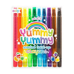 Ooly - Yummy Yummy Scented Twist-Up Crayon (10-pack)