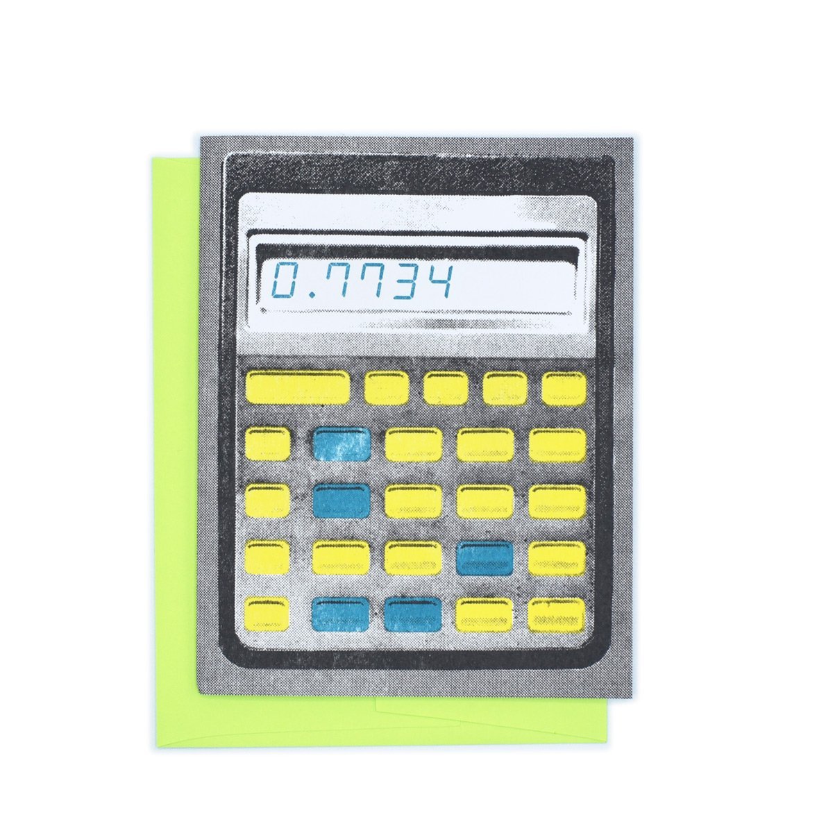Next Chapter - Hello Calculator Greeting Card