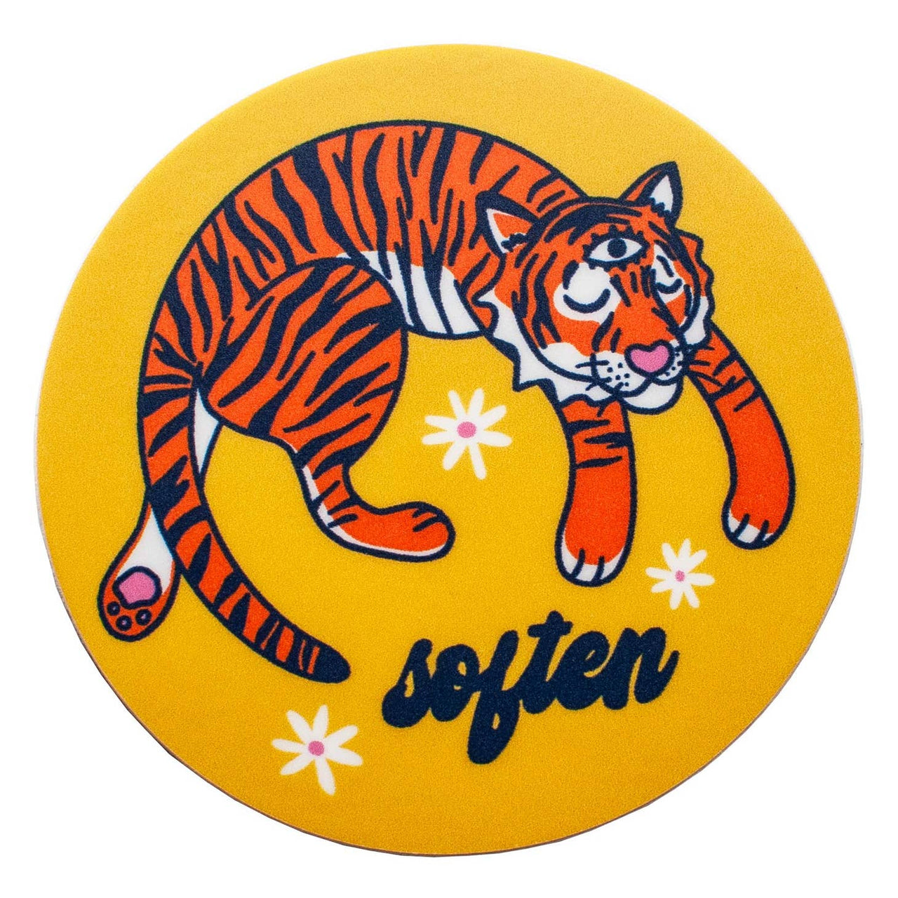 Wokeface - Soften Tiger Sticker