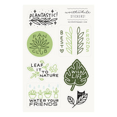 Worthwhile - Plantastic Sticker Sheet