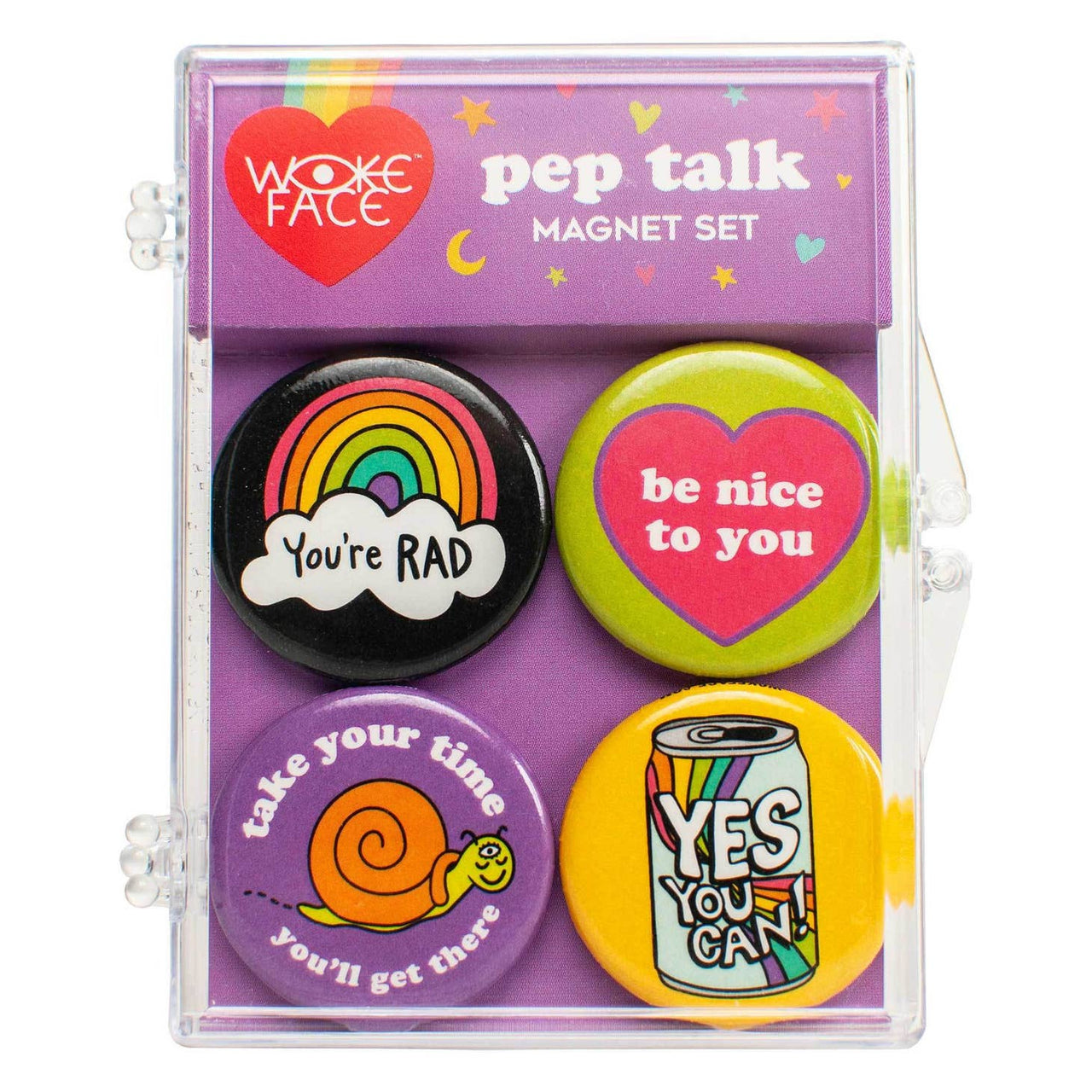 Wokeface - Pep Talk Magnet Set