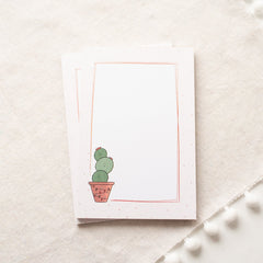 SALE - The Doodle Shop - Cactus Notepad
