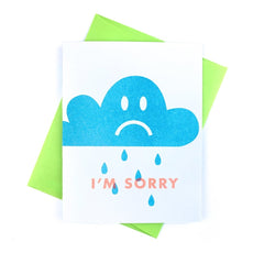 Next Chapter - I'm Sorry Cloud Greeting Card