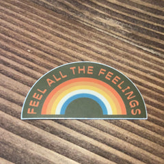 Allison Jones Hunt - Feel All the Feelings Sticker - Green