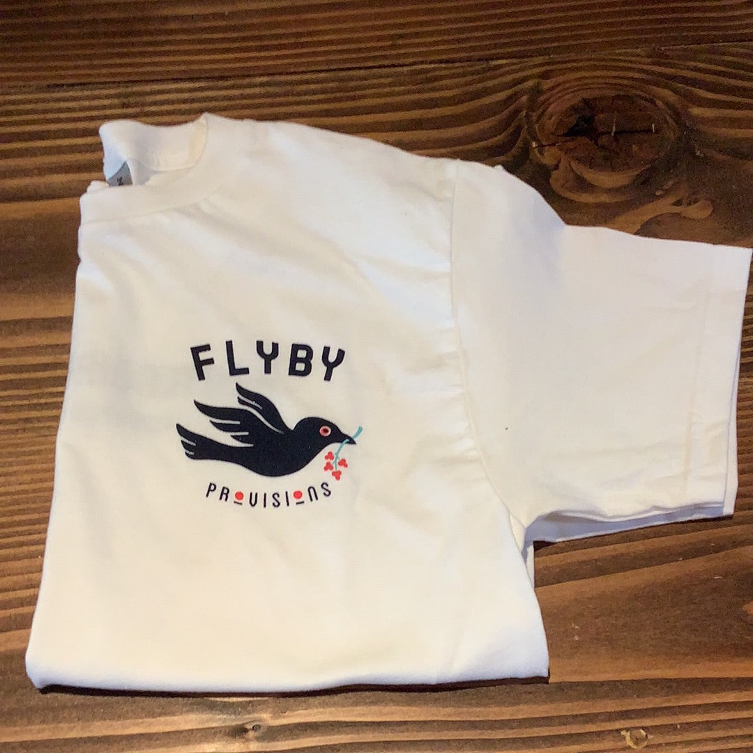 Flyby - T-Shirt - White (Medium)