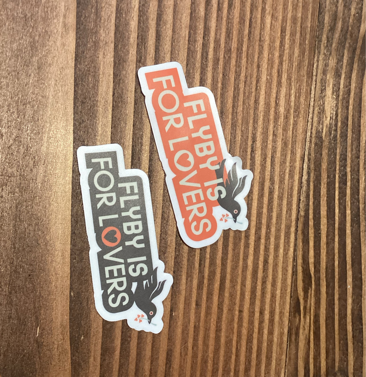 Flyby - Flyby Is for Lovers Sticker (Small)