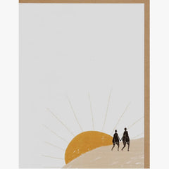 Rani Ban - Greeting Card - Into the Sun
