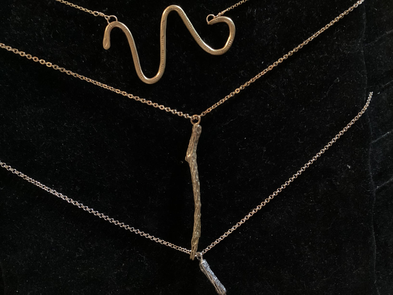 Sonambulo - Brass Cholla Necklace