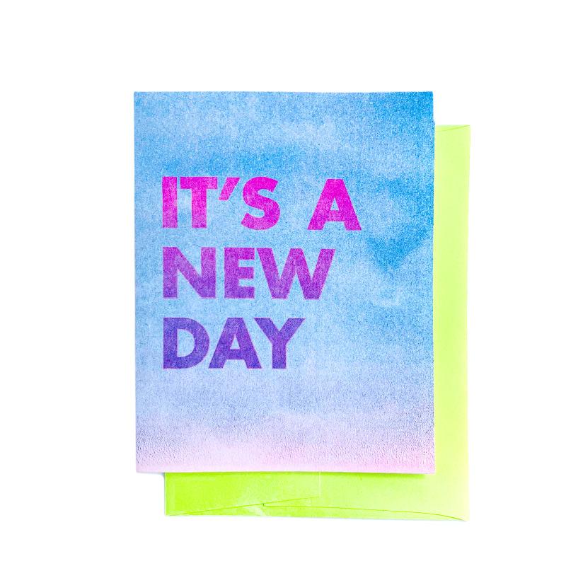 Next Chapter - It's a New Day Greeting Card