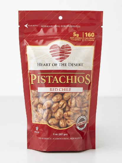 Heart of the Desert - Red Chile Pistachios (4 oz)