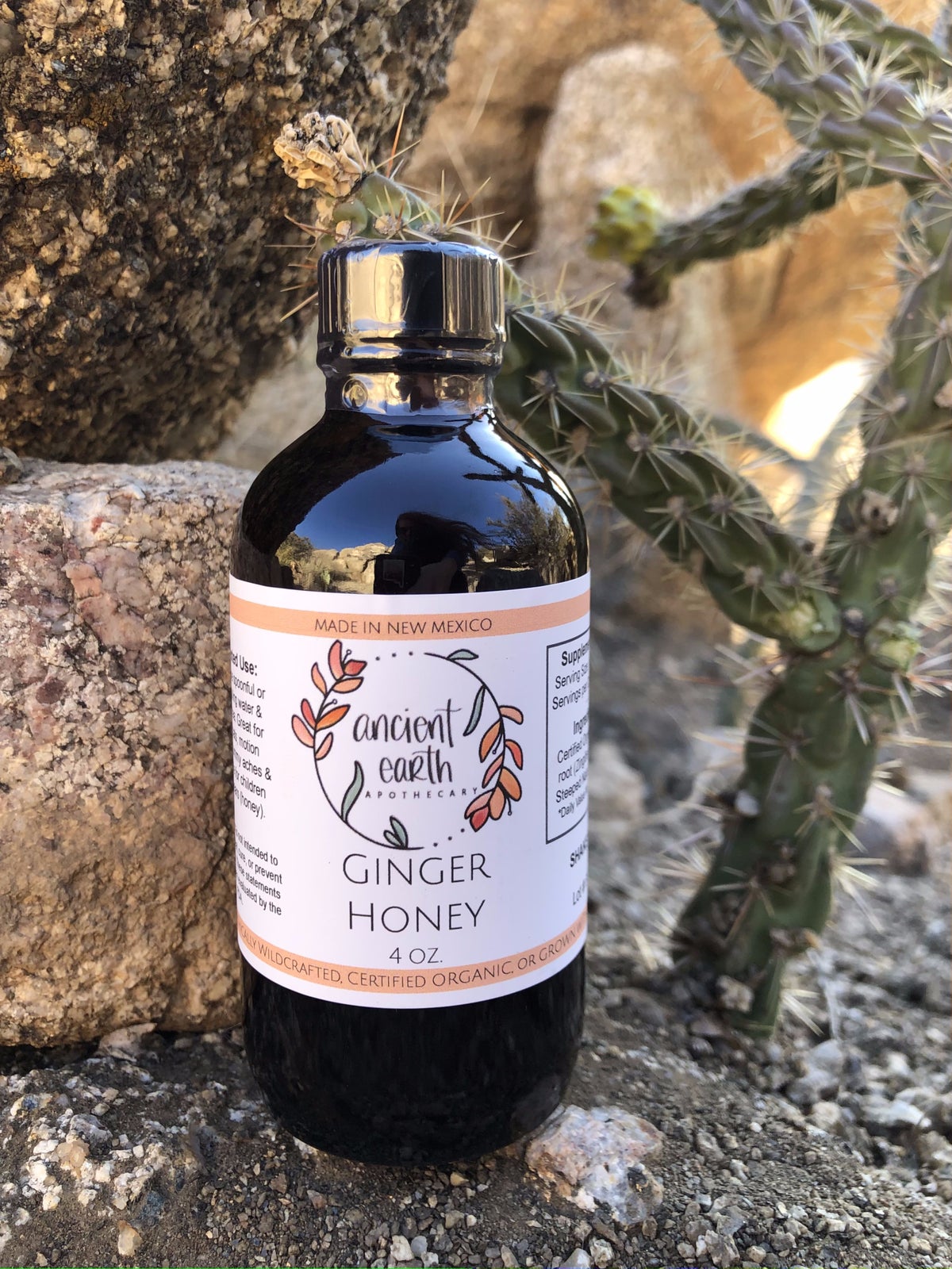 Ancient Earth - Ginger Honey (4 oz)